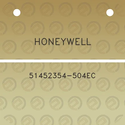 honeywell-51452354-504ec