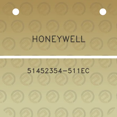 honeywell-51452354-511ec