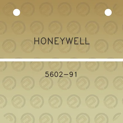 honeywell-5602-91