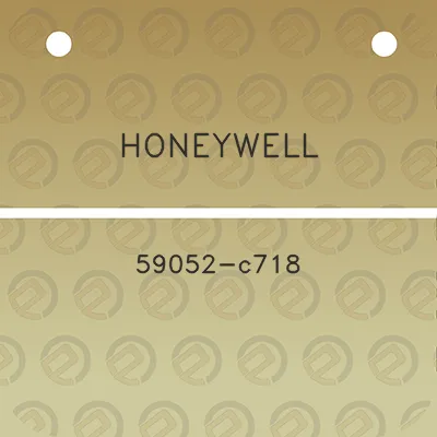 honeywell-59052-c718