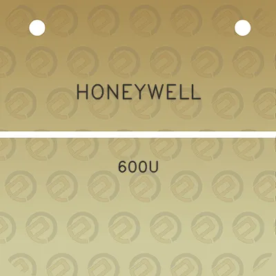 honeywell-600u