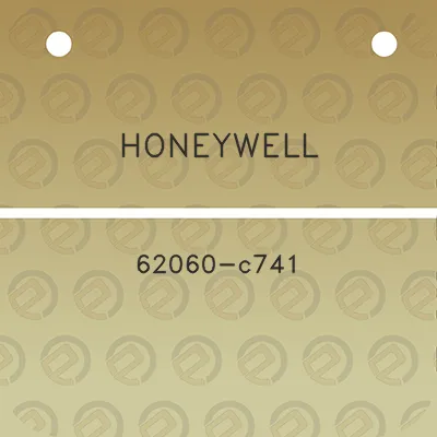 honeywell-62060-c741