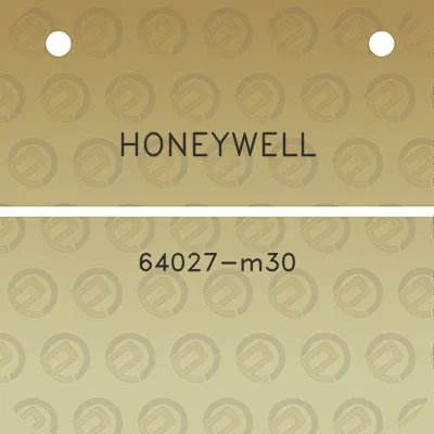 honeywell-64027-m30