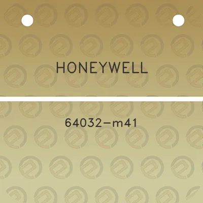 honeywell-64032-m41