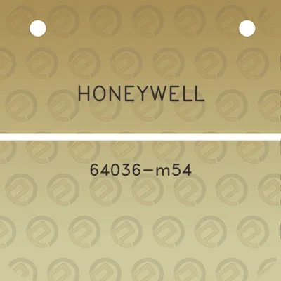 honeywell-64036-m54