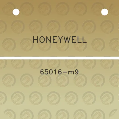 honeywell-65016-m9