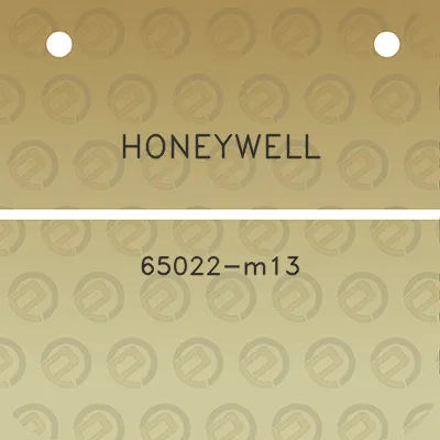 honeywell-65022-m13