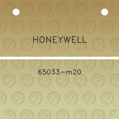 honeywell-65033-m20