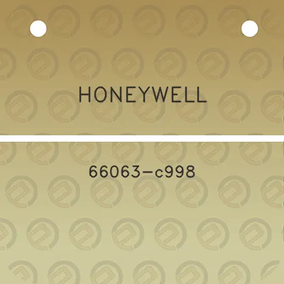 honeywell-66063-c998