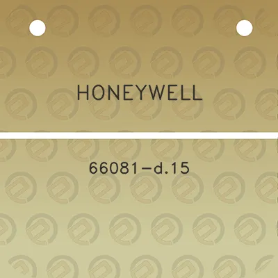 honeywell-66081-d15