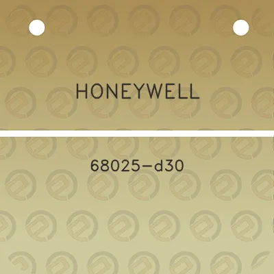 honeywell-68025-d30