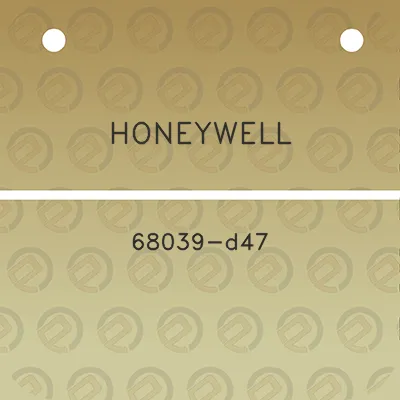 honeywell-68039-d47