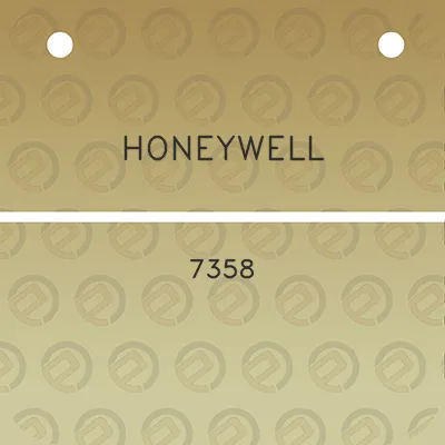 honeywell-7358