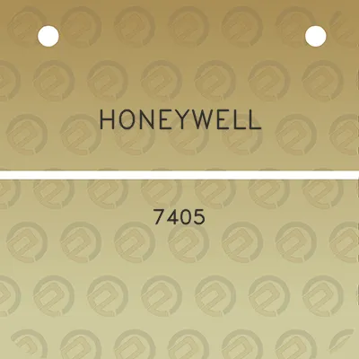 honeywell-7405