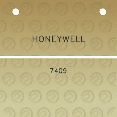 honeywell-7409