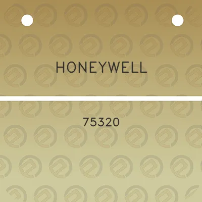 honeywell-75320