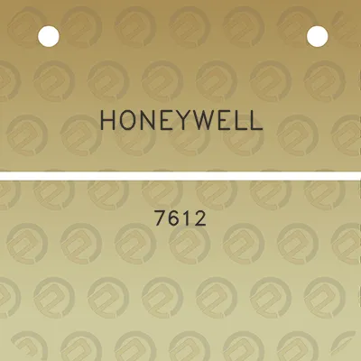 honeywell-7612