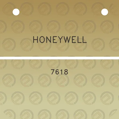 honeywell-7618