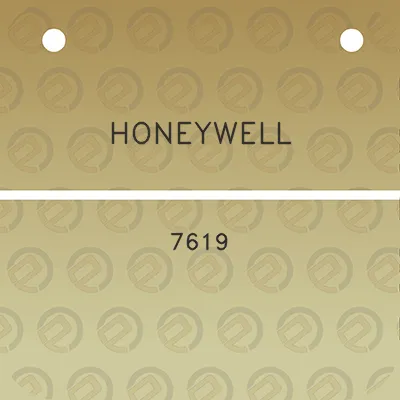 honeywell-7619