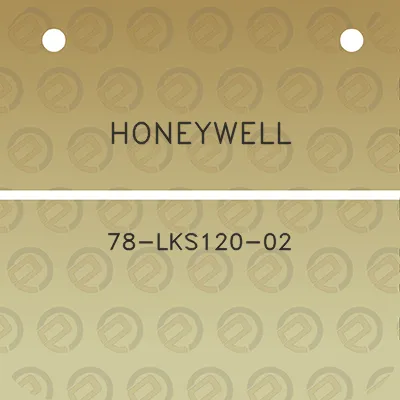 honeywell-78-lks120-02