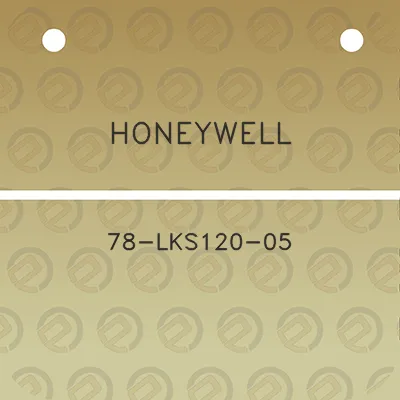 honeywell-78-lks120-05