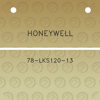 honeywell-78-lks120-13