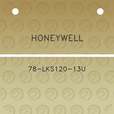 honeywell-78-lks120-13u