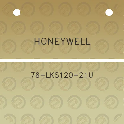 honeywell-78-lks120-21u