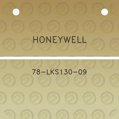 honeywell-78-lks130-09