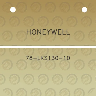 honeywell-78-lks130-10