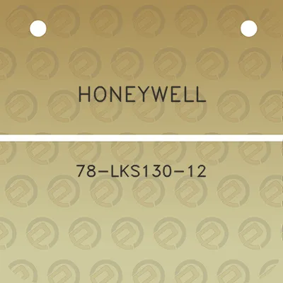 honeywell-78-lks130-12