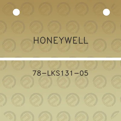 honeywell-78-lks131-05