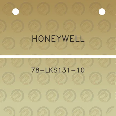 honeywell-78-lks131-10