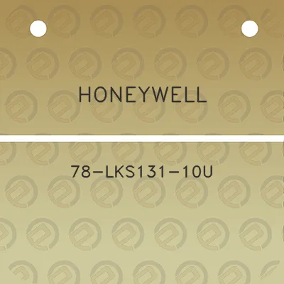 honeywell-78-lks131-10u