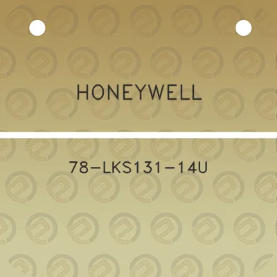 honeywell-78-lks131-14u