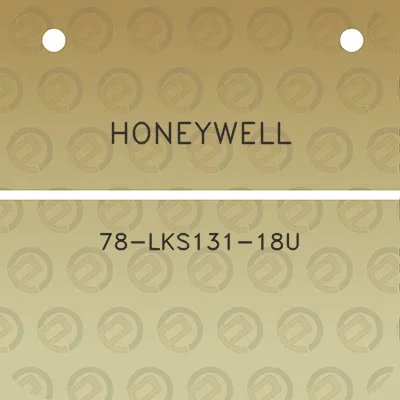 honeywell-78-lks131-18u