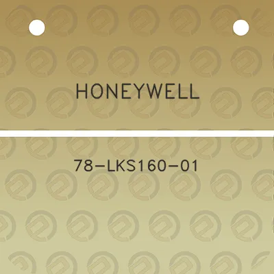 honeywell-78-lks160-01