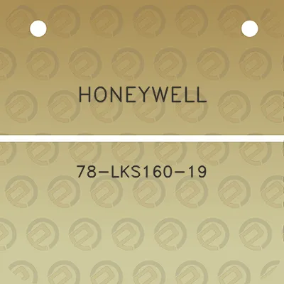 honeywell-78-lks160-19