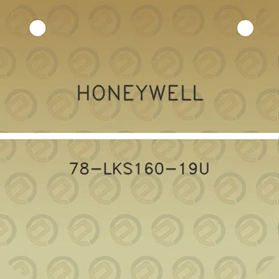 honeywell-78-lks160-19u