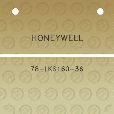 honeywell-78-lks160-36