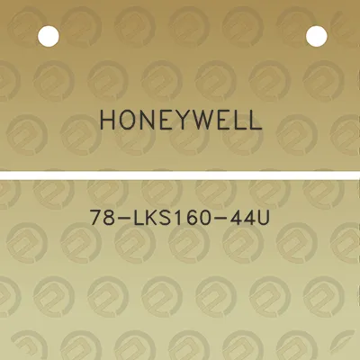 honeywell-78-lks160-44u