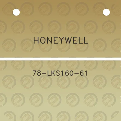 honeywell-78-lks160-61