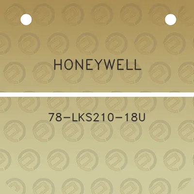 honeywell-78-lks210-18u