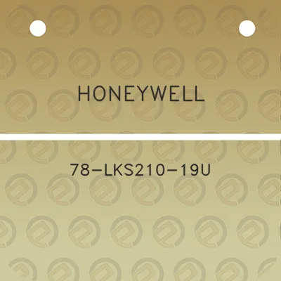 honeywell-78-lks210-19u