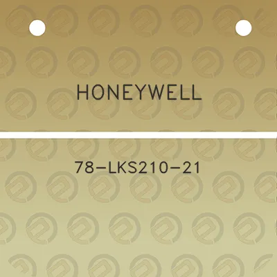 honeywell-78-lks210-21