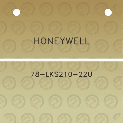 honeywell-78-lks210-22u