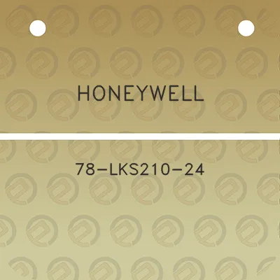 honeywell-78-lks210-24