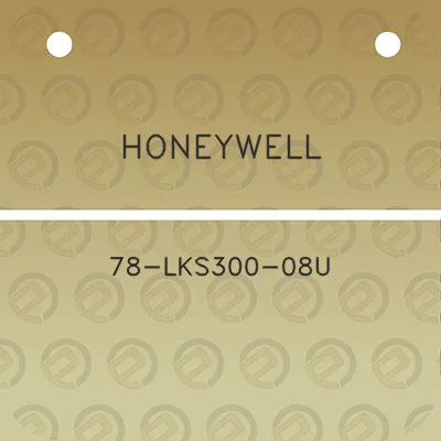 honeywell-78-lks300-08u