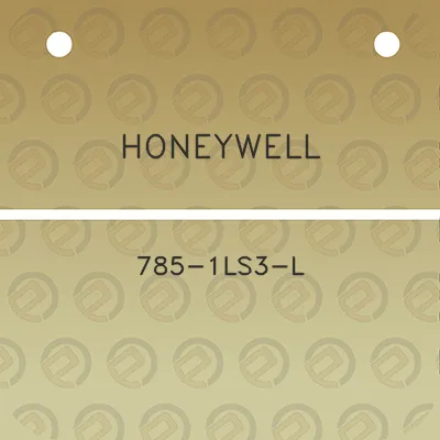 honeywell-785-1ls3-l