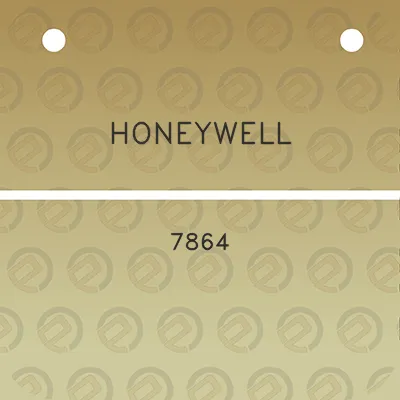 honeywell-7864